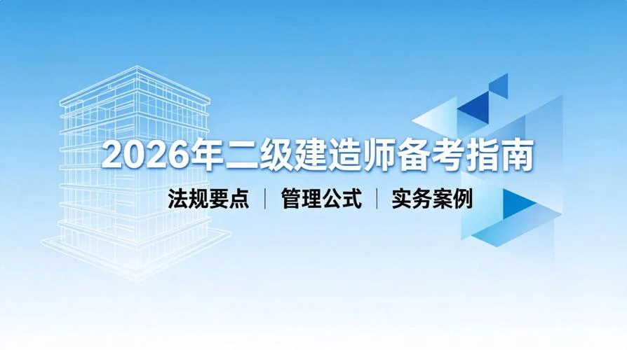 二级建造师担任工程项目经理-二建担任项目经理