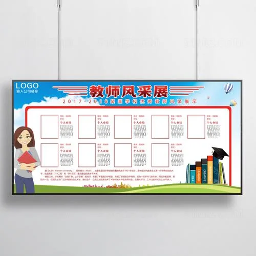 名师风采简介展板_1