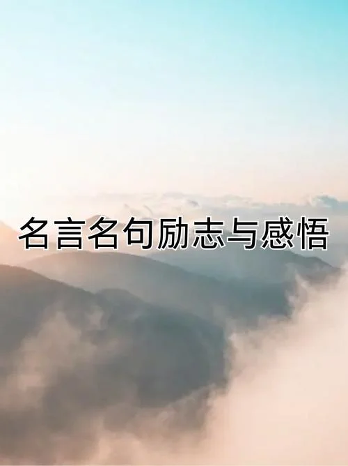 人生格言金句人生感悟_2