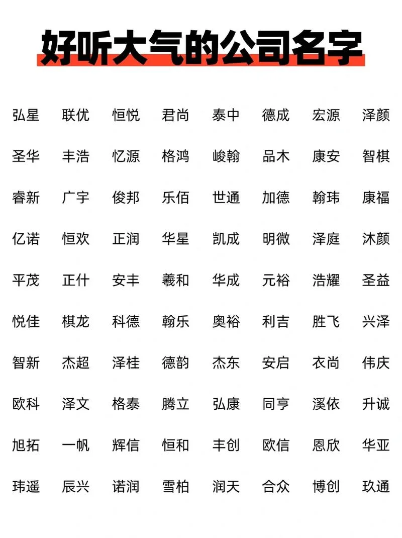 蚌埠给网络公司起名字_2