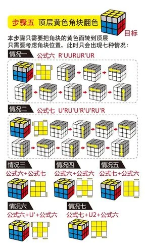 三阶魔方复原公式图纸_2