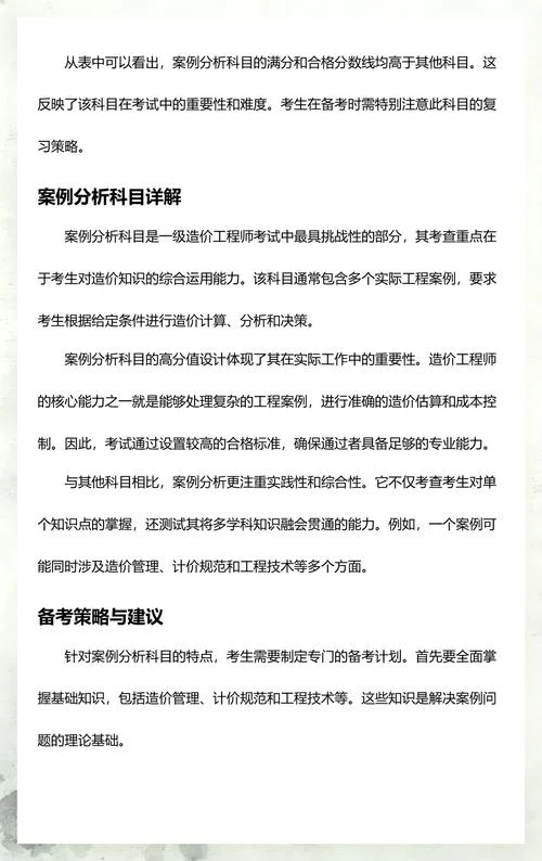 一级造价师试题及解析_2