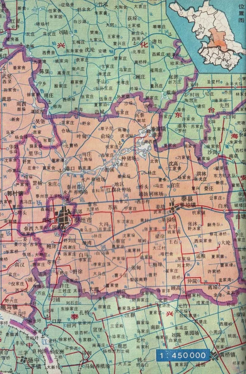 
                                    泰州地区在哪个省-泰州属于江苏省