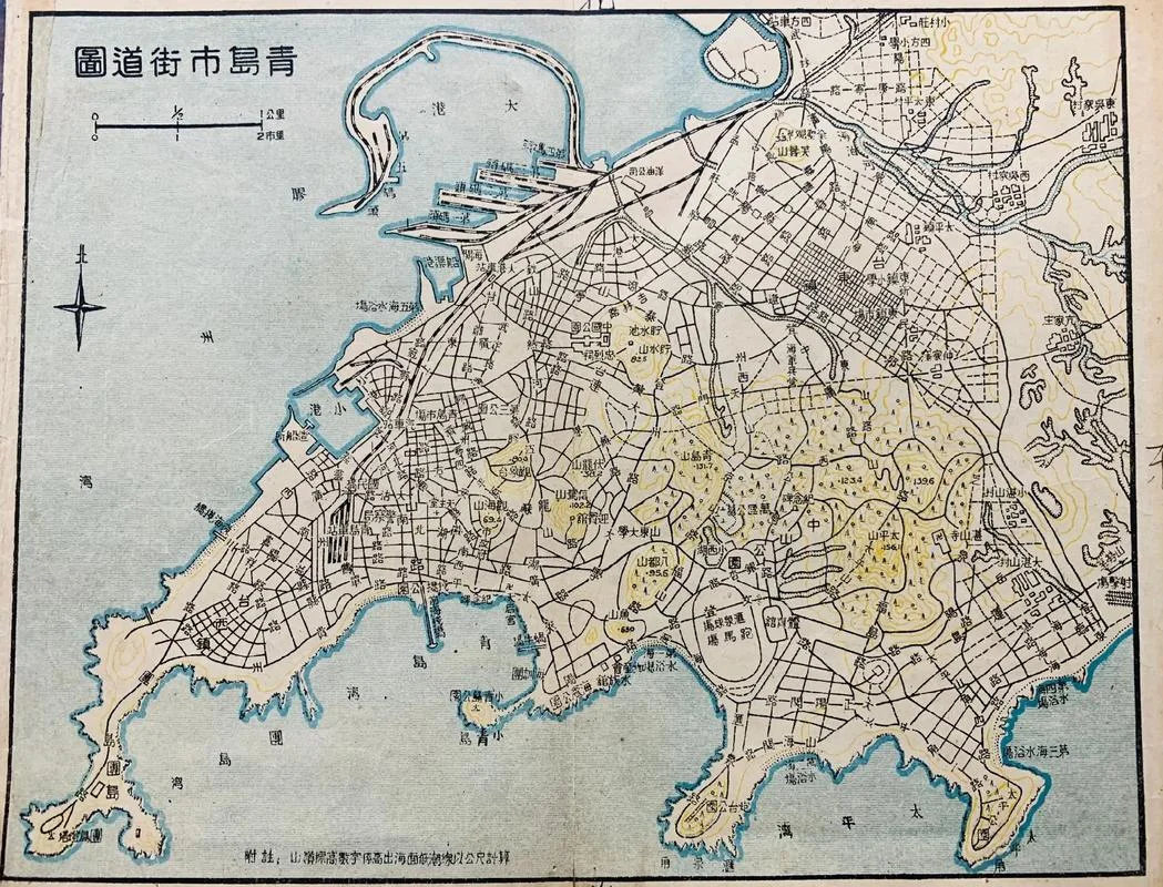 青岛地图变更历史_1