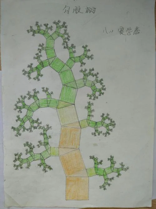 怎样画一棵勾股定理树_1