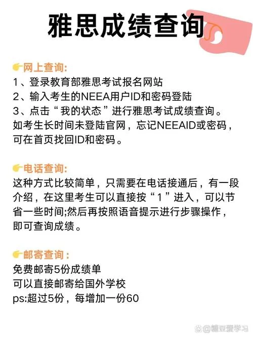 雅思官网成绩查询方式_1