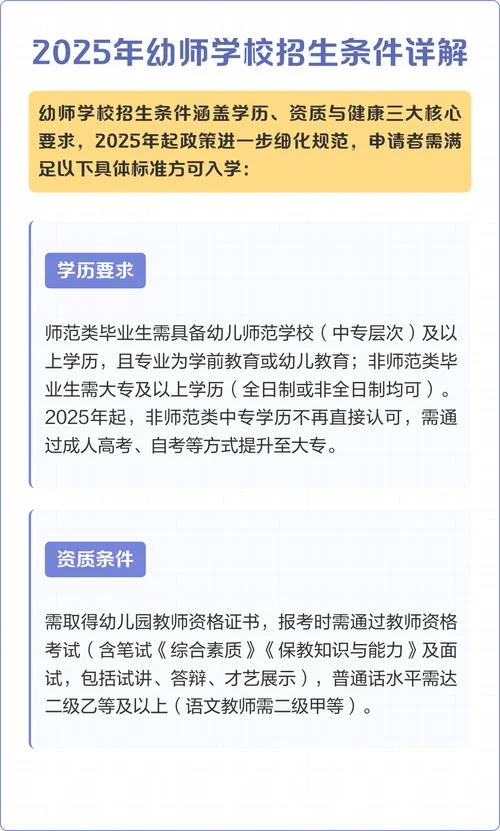幼师需要哪些条件-幼师必备条件
