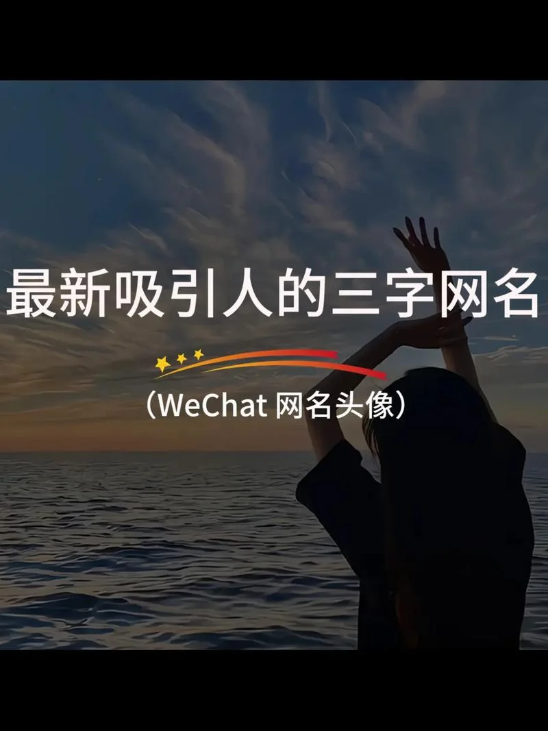 感悟人生的网名三个字-人生感悟三字名