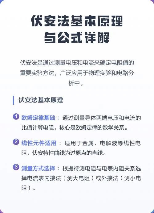 伏安法公式_2