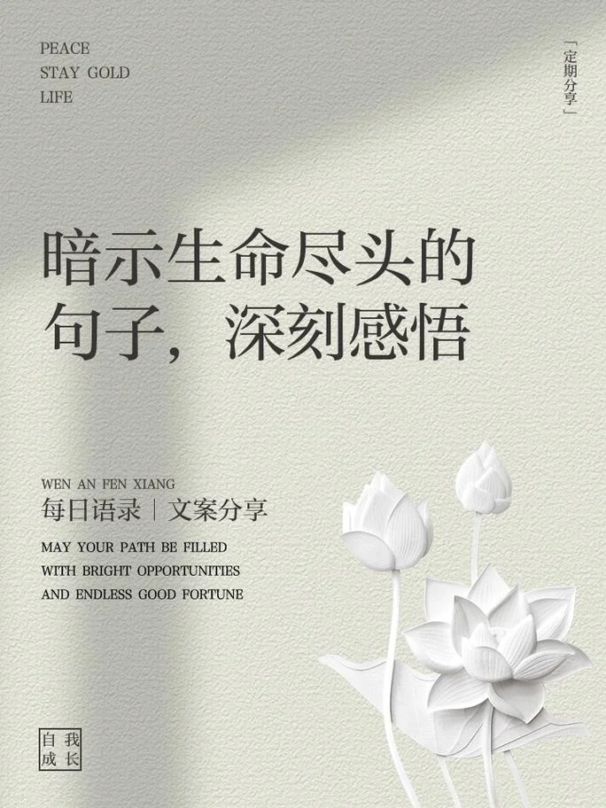 生命感悟精辟句子-生命感悟精辟句