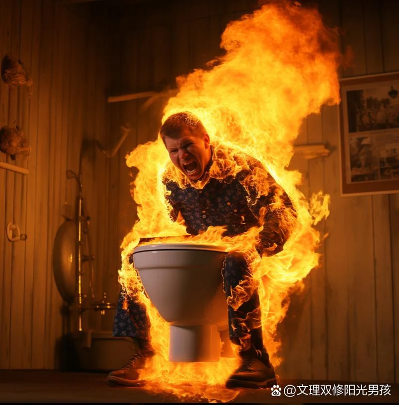梦见有人从马桶里出来_1