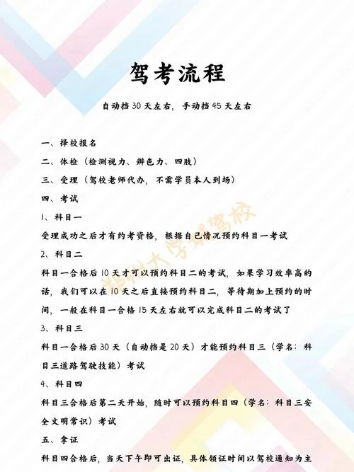科一报名流程-科一报名流程