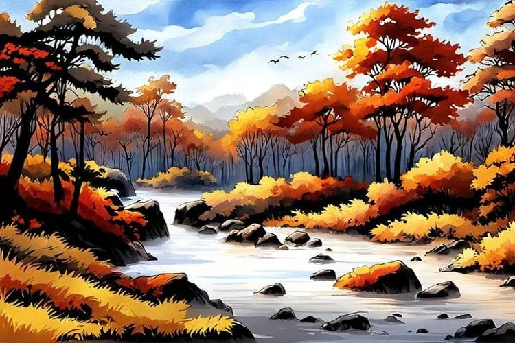 梦见自己划水到对岸_2