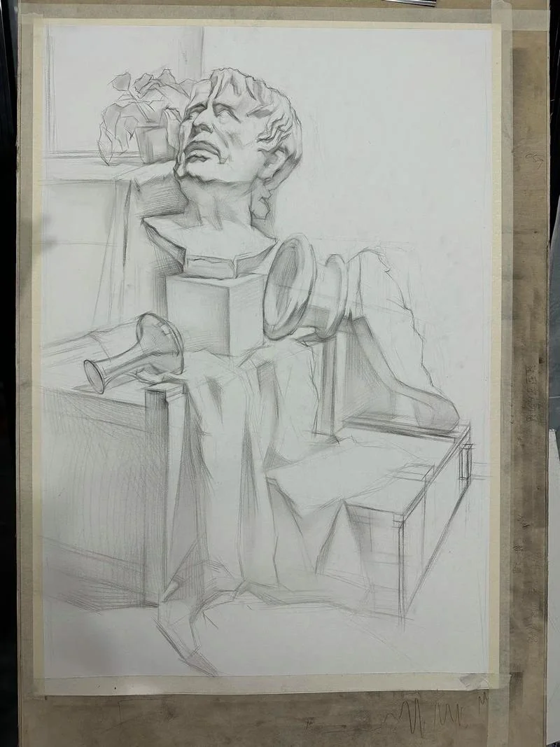 素描背景怎么画_2