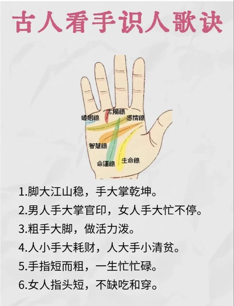 名人手相大全-名人手相全