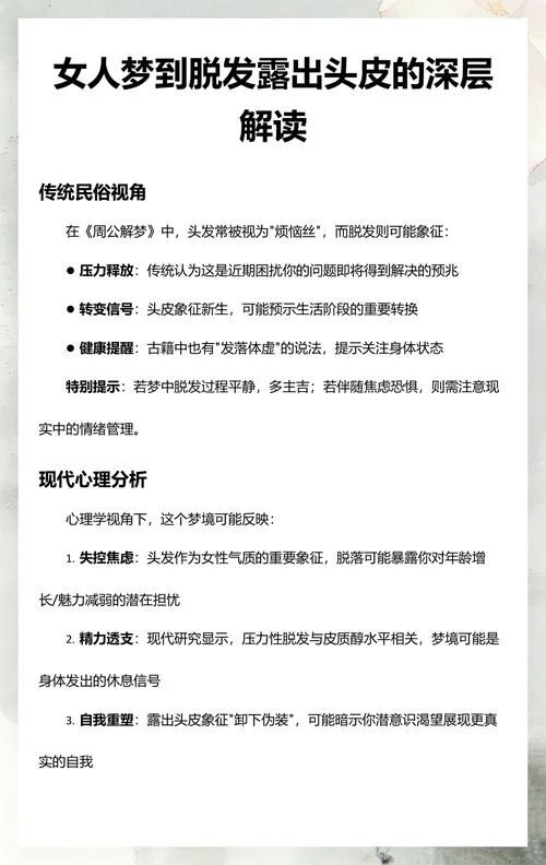 梦到脱发_2