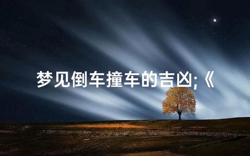 做梦梦到撞车还被敲诈_2