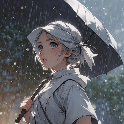 qq头像雨过天晴_2