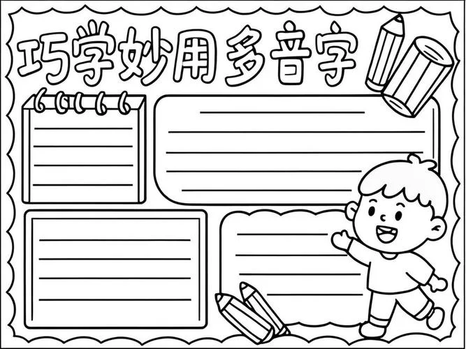 手抄报主题字体设计_1