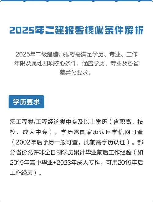 二建报考需要些什么条件_1