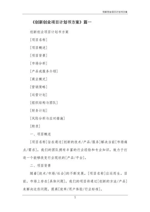 项目技术方案怎么写-项目技术方案怎么写