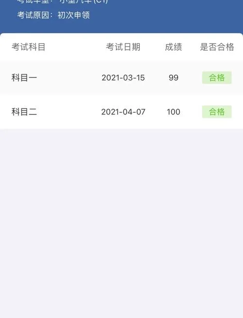 怎么看驾照考试成绩_1