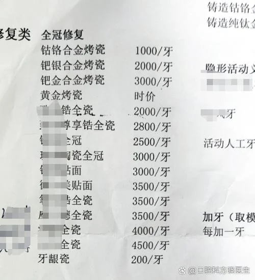 做一颗烤瓷牙需要多少钱_2