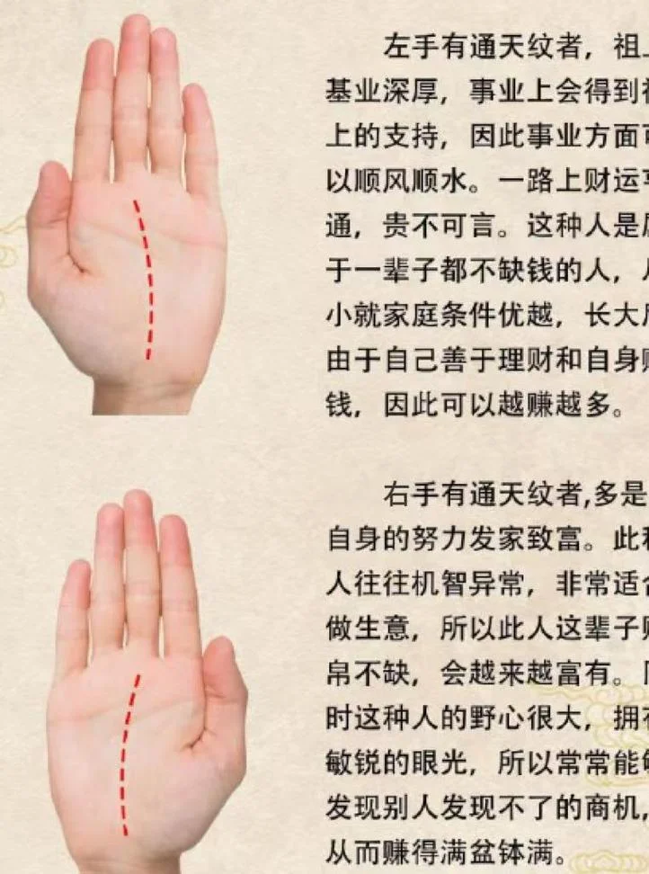 富贵女人手相算命图解_1