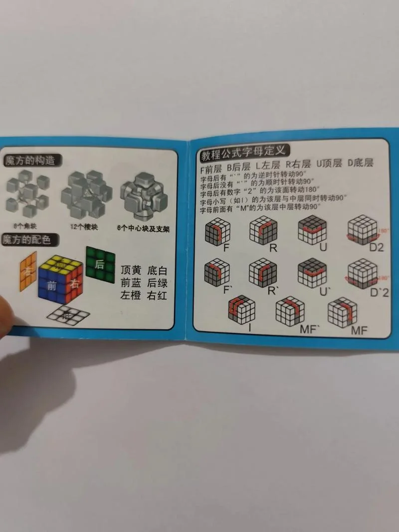 魔方的公式和口诀 三阶-魔方公式口诀三阶