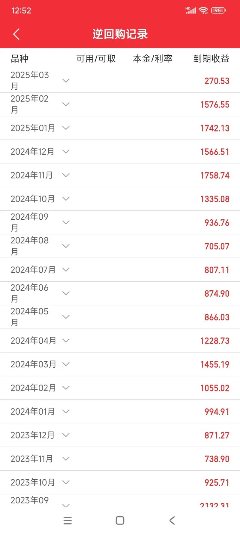 国债逆回购收益在哪里查-查询国债逆回购收益