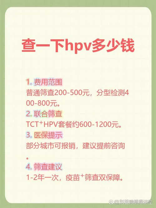 hpv检测需要多少钱_1