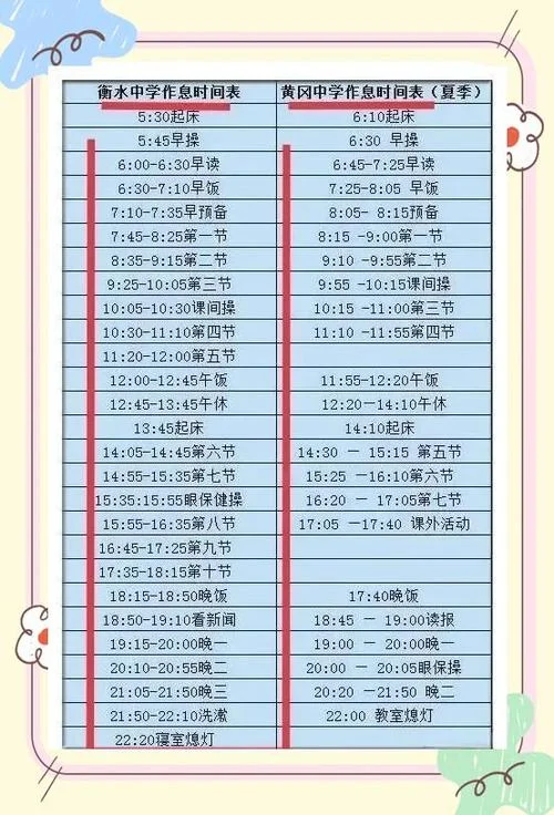 衡水中学学生的一天-衡水中学生日常