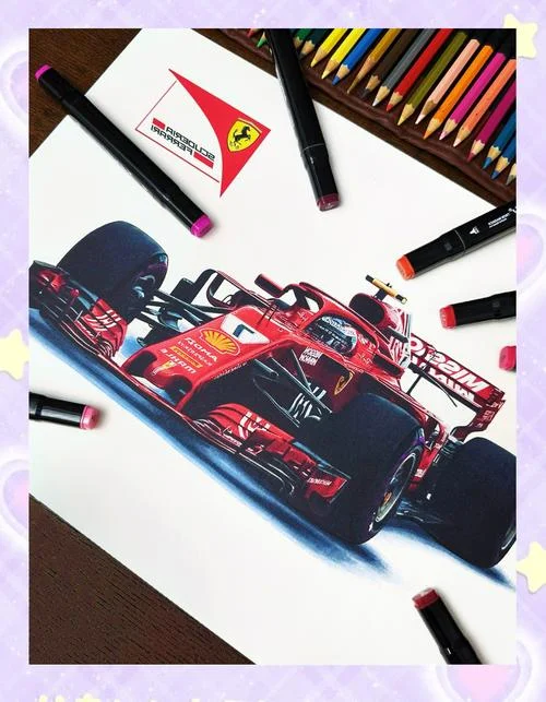f1赛车怎么画慢速度版-10 字以内慢速版 F1 赛车怎么画
