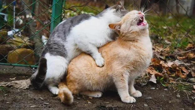 梦见猫攻击自己并打猫_1