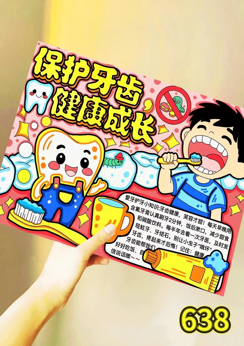 全国爱牙日手抄报图片_1