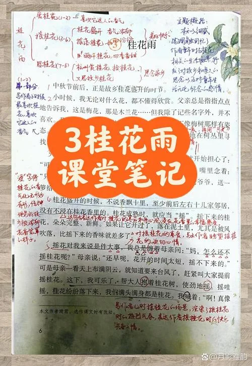 桂花雨读后感50多字-桂花雨读后感