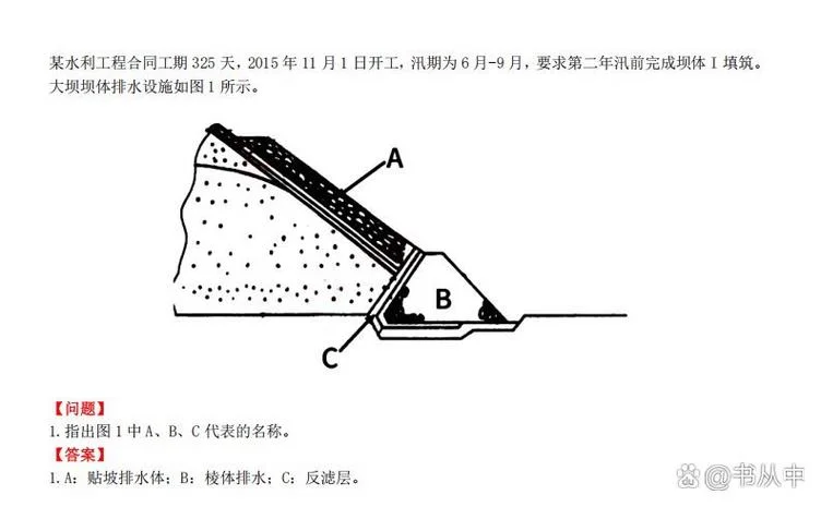 二建考试水利水电真题_2