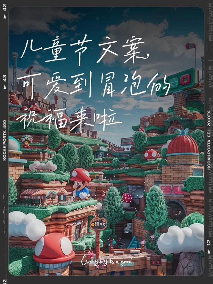 儿童节文案有趣_2