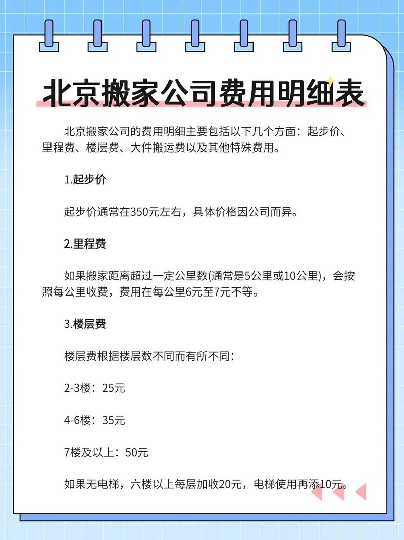 搬家公司一般什么价位_1