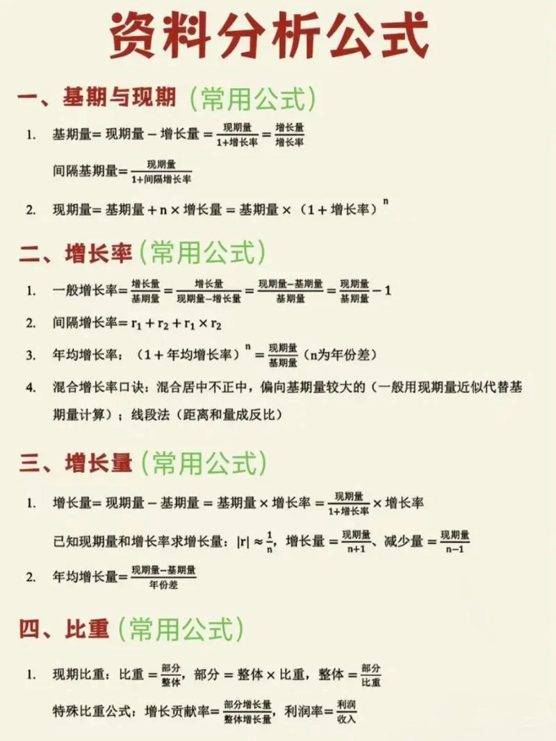 行测数量关系公式汇总_1