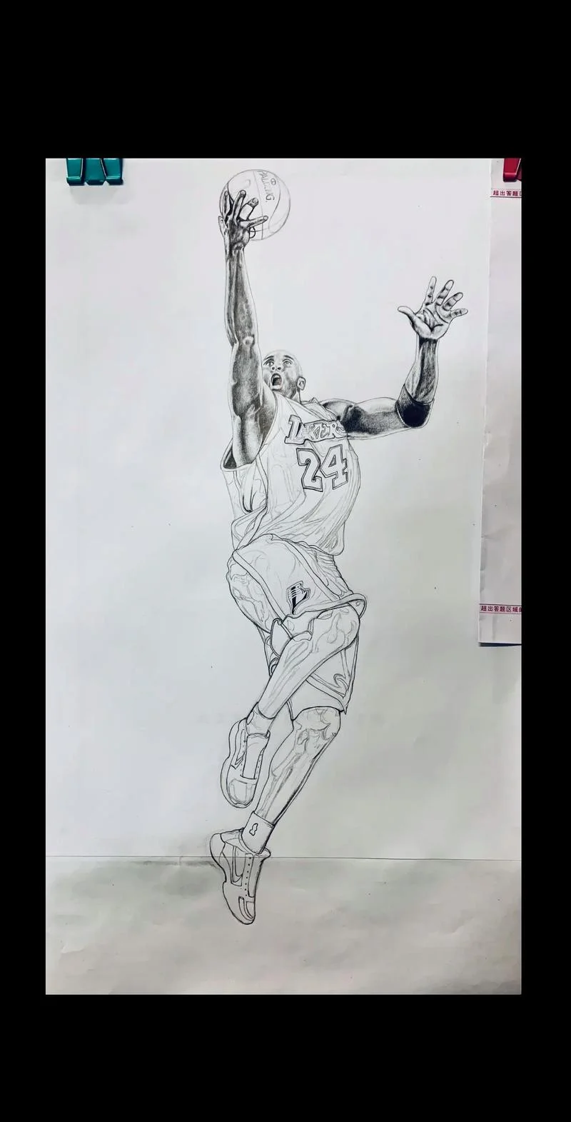 篮球简笔画科比-篮球简笔画科比