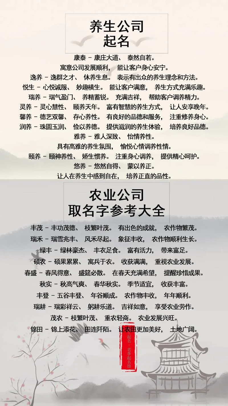 生产型公司起名_1