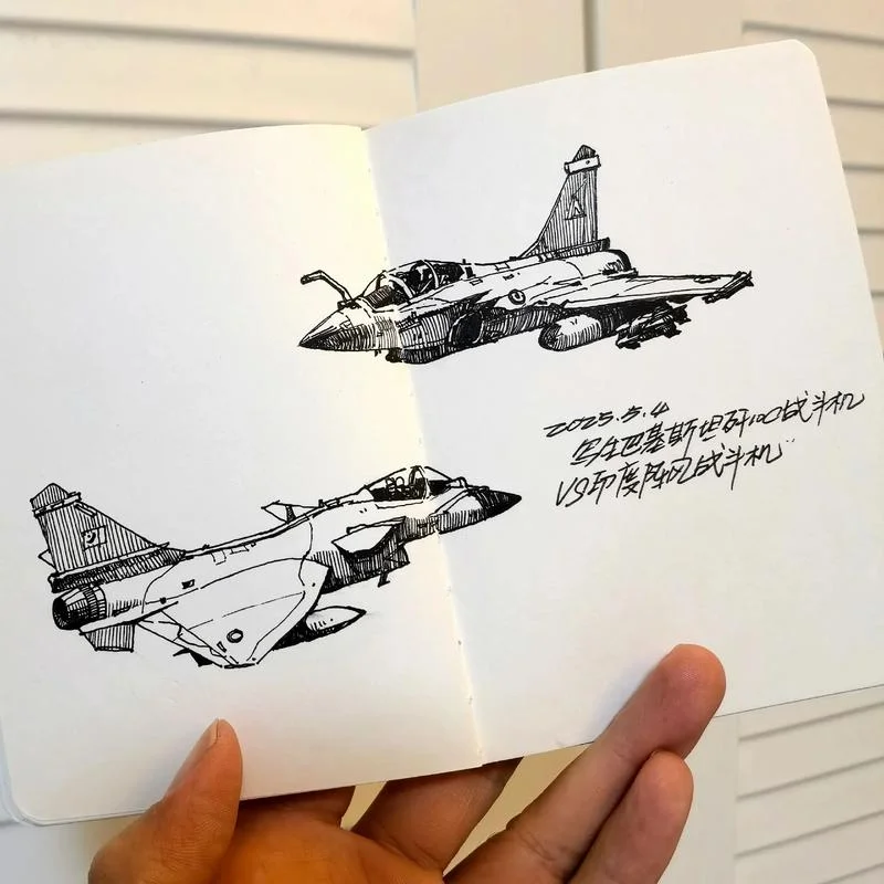 战斗机怎么画素描_1