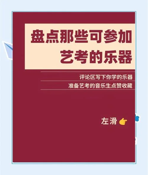 艺考都有什么专业乐器_1