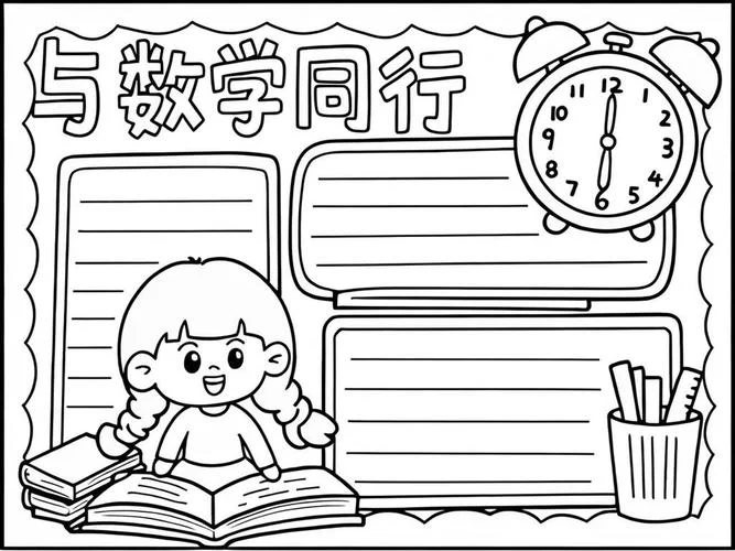 数学在哪里的手抄报_1