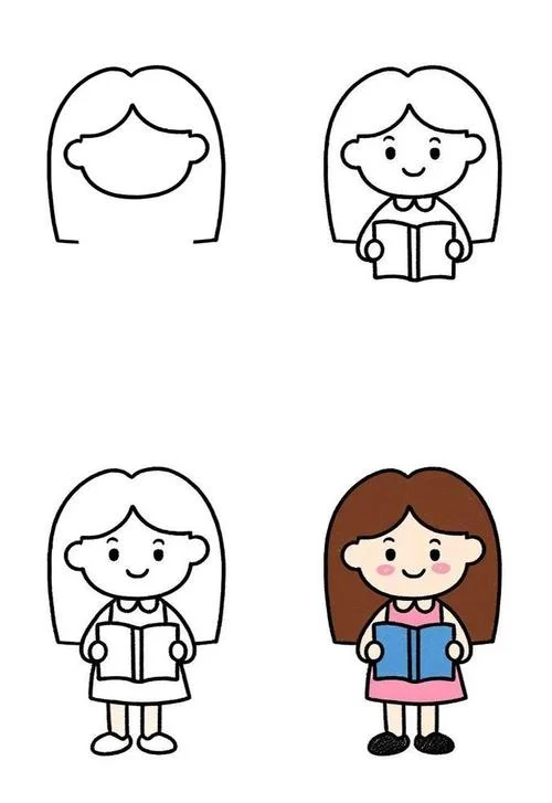 五年级简笔画大全图片-五年级简笔画图片精选