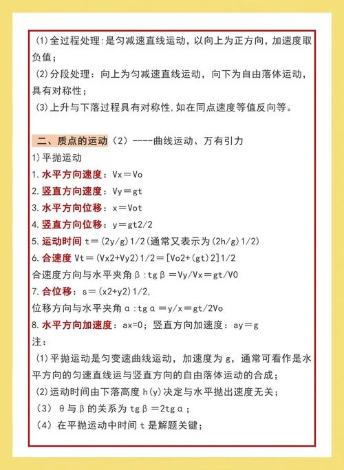 高中物理公式定义式_1