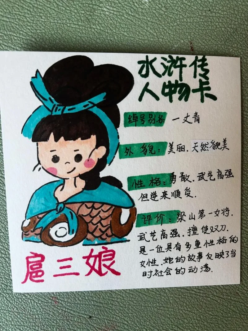 水浒传里的人物简介-水浒传人物简介