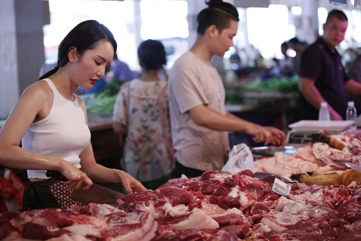 梦见别人卖肉很好卖_1