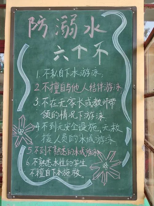 防溺水中学班会_2